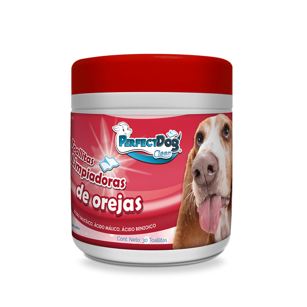 Toallitas Húmedas para Perros Limpiadoras de Orejas Toallitas Húmedas para Perros Limpiadoras de Orejas